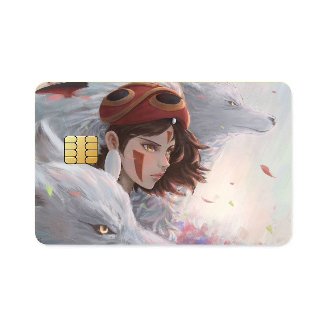 Anime Princess Mononoke  Credit Card Skins (4-in-1 Pack)