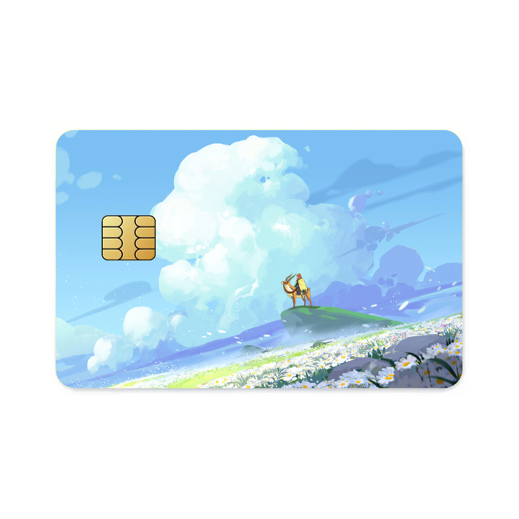 Anime Princess Mononoke  Credit Card Skins (4-in-1 Pack)