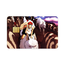 Load image into Gallery viewer, Anime Princess Mononoke Credit Card Skins (4-in-1 Pack)
