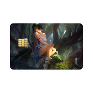 Anime Princess Mononoke  Credit Card Skins (4-in-1 Pack)