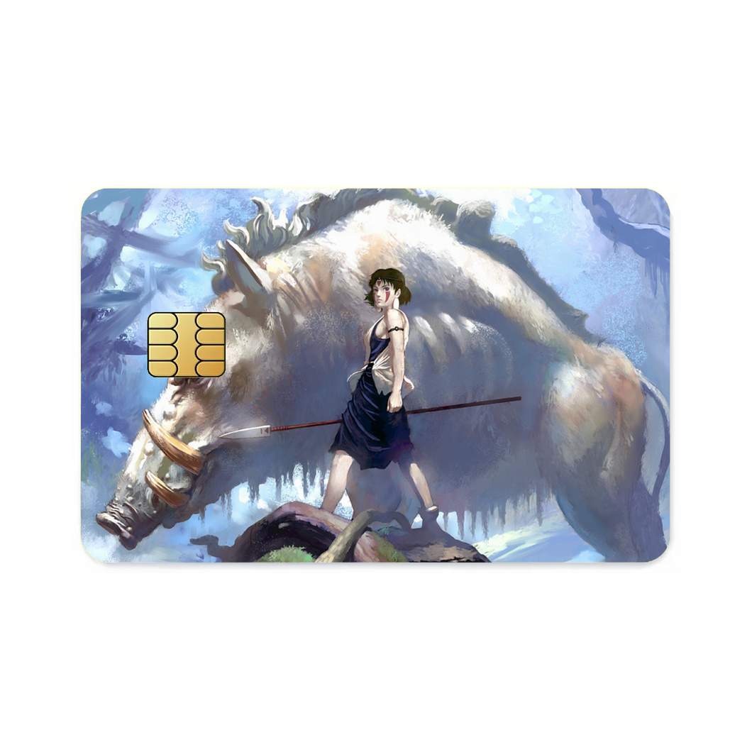 Anime Princess Mononoke Credit Card Skins (4-in-1 Pack)