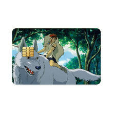 Load image into Gallery viewer, Anime Princess Mononoke Credit Card Skins (4-in-1 Pack)
