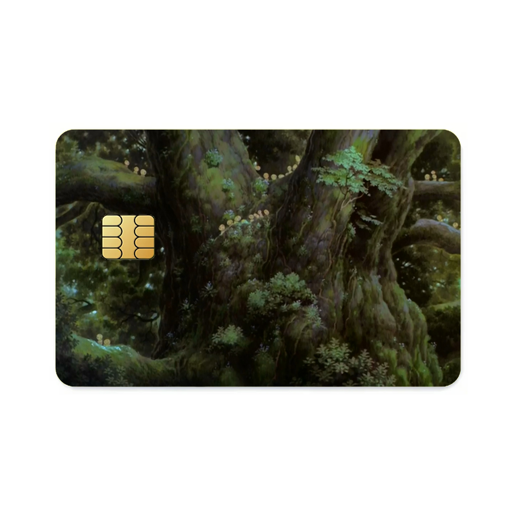 Anime Princess Mononoke Credit Card Skins (4-in-1 Pack)