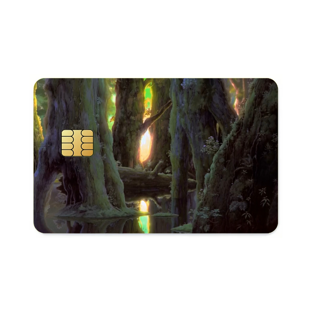 Anime Princess Mononoke Credit Card Skins (4-in-1 Pack)