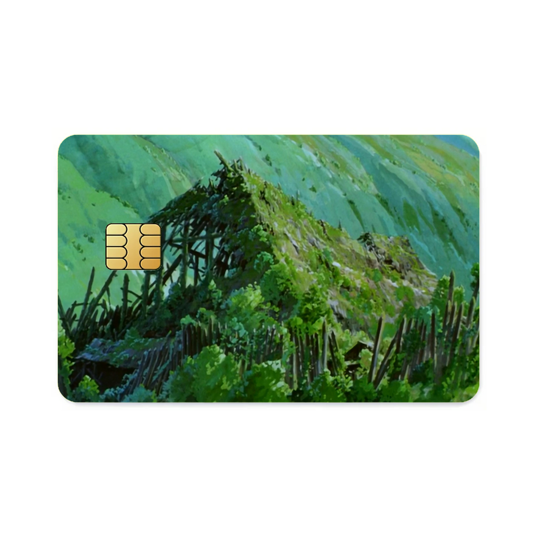 Anime Princess Mononoke Credit Card Skins (4-in-1 Pack)