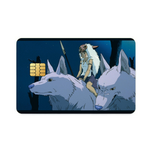 Load image into Gallery viewer, Anime Princess Mononoke Credit Card Skins (4-in-1 Pack)
