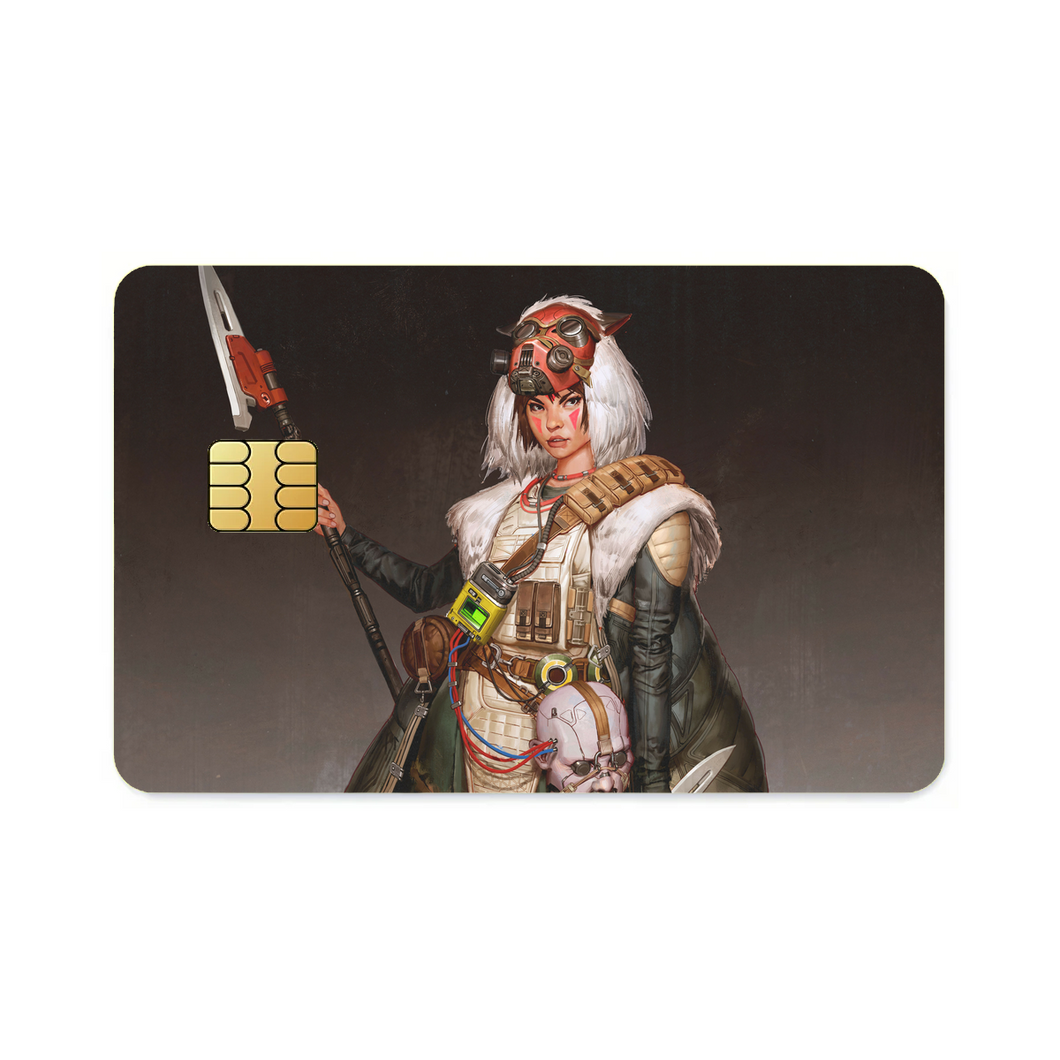 Anime Princess Mononoke  Credit Card Skins (4-in-1 Pack)