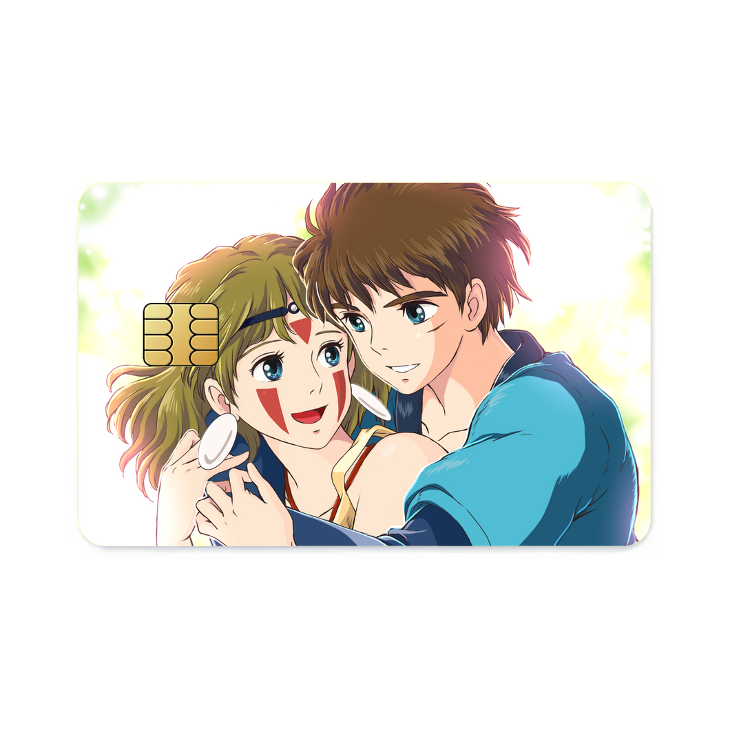 Anime Princess Mononoke  Credit Card Skins (4-in-1 Pack)