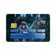 Load image into Gallery viewer, Anime Princess Mononoke  Credit Card Skins (4-in-1 Pack)

