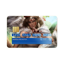 Load image into Gallery viewer, Anime Princess Mononoke  Credit Card Skins (4-in-1 Pack)
