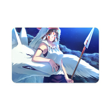Load image into Gallery viewer, Anime Princess Mononoke Credit Card Skins (4-in-1 Pack)
