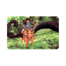 Load image into Gallery viewer, Anime Princess Mononoke Credit Card Skins (4-in-1 Pack)
