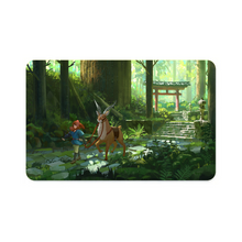 Load image into Gallery viewer, Anime Princess Mononoke  Credit Card Skins (4-in-1 Pack)
