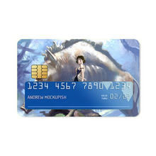 Load image into Gallery viewer, Anime Princess Mononoke Credit Card Skins (4-in-1 Pack)
