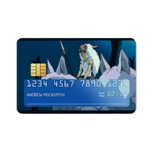 Load image into Gallery viewer, Anime Princess Mononoke Credit Card Skins (4-in-1 Pack)
