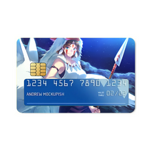 Load image into Gallery viewer, Anime Princess Mononoke Credit Card Skins (4-in-1 Pack)
