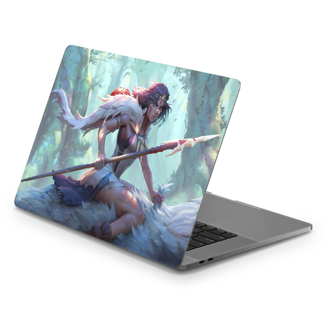 Anime Princess Mononoke  Macbook Skin