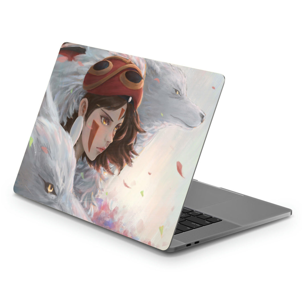 Anime Princess Mononoke  Macbook Skin
