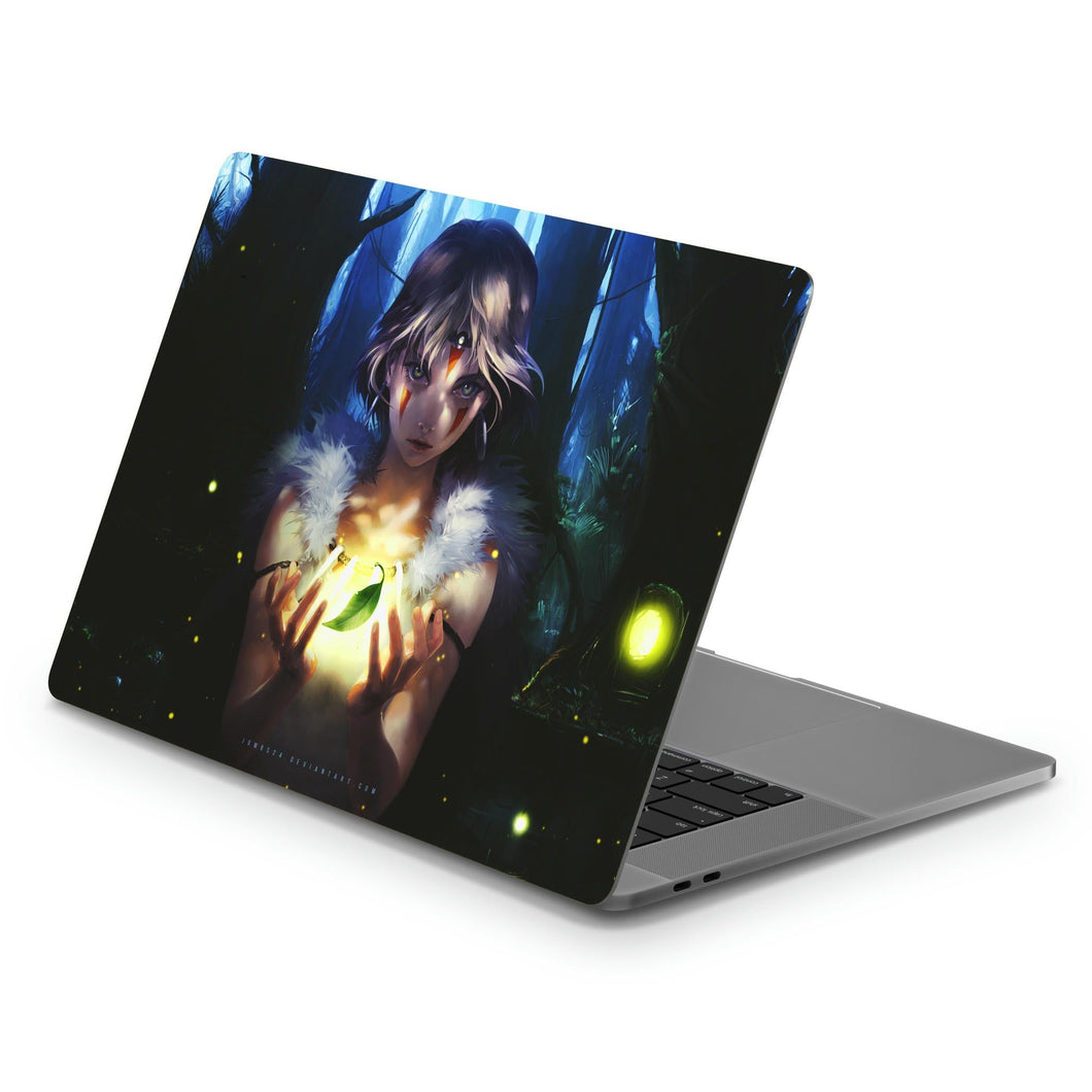 Anime Princess Mononoke  Macbook Skin