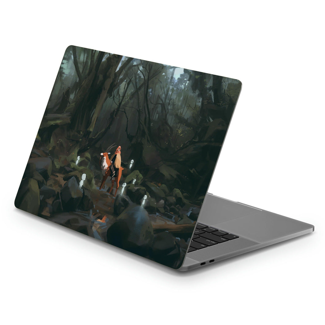Anime Princess Mononoke  Macbook Skin
