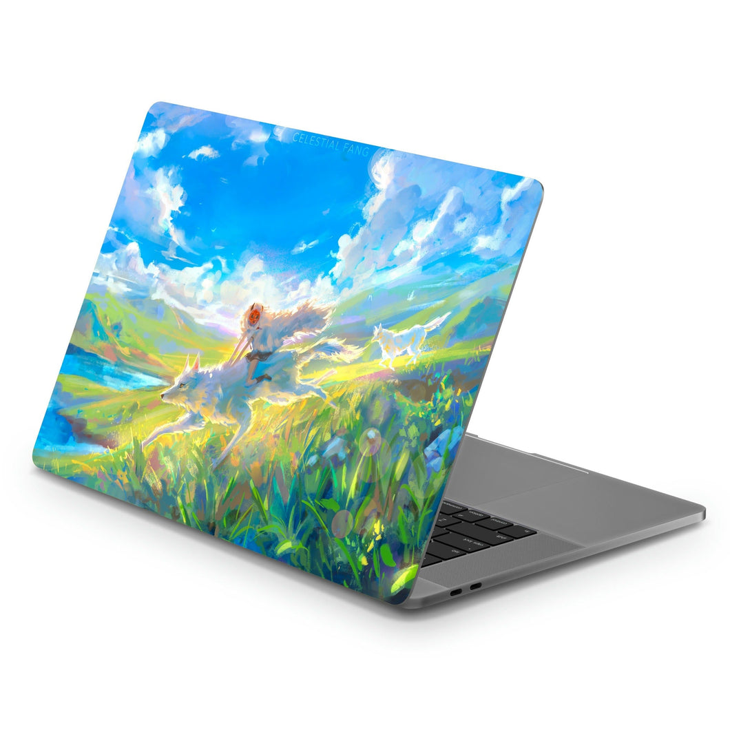 Anime Princess Mononoke  Macbook Skin