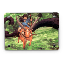 Load image into Gallery viewer, Anime Princess Mononoke Macbook Skin
