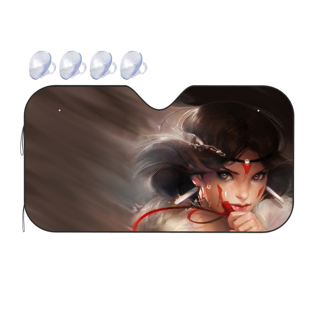 Anime Princess Mononoker Car Sunshade