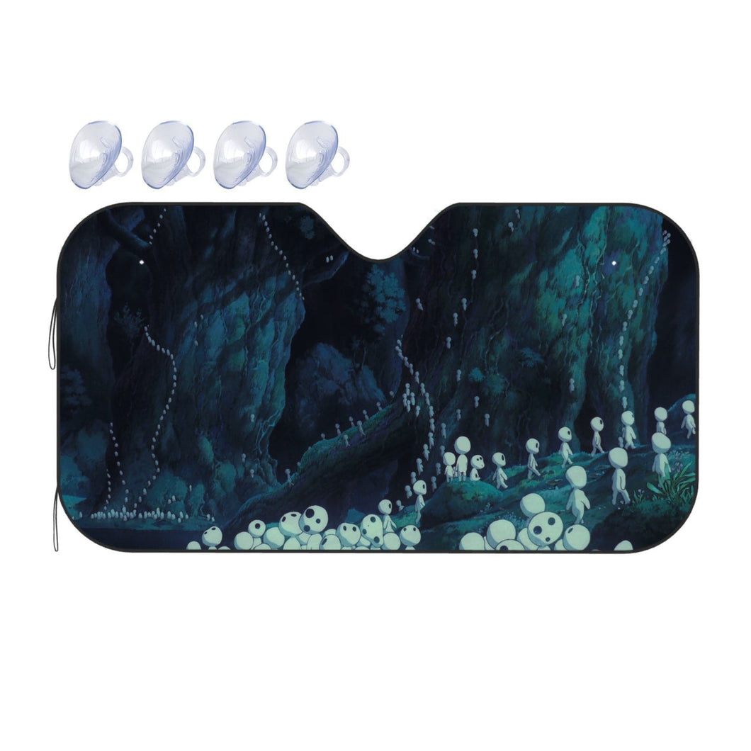 Anime Princess Mononoker Car Sunshade