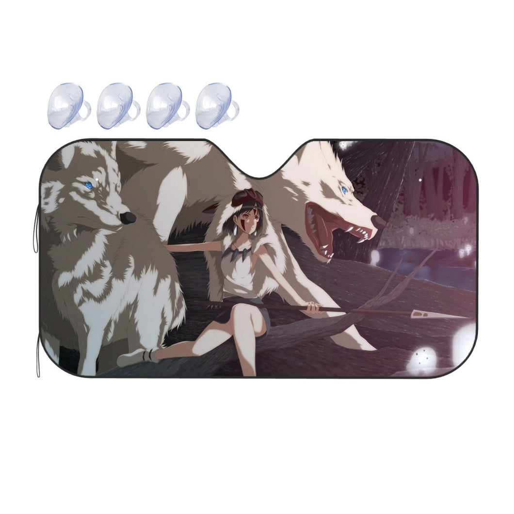 Anime Princess Mononoker Car Sunshade