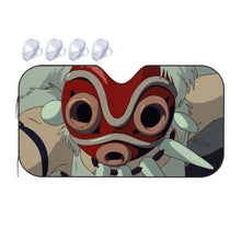 Load image into Gallery viewer, Anime Princess Mononoker Car Sunshade
