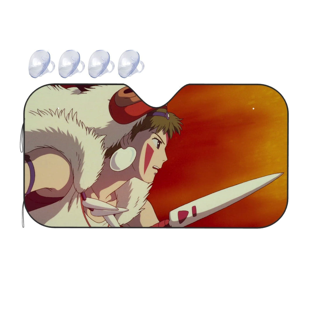 Anime Princess Mononoker Car Sunshade