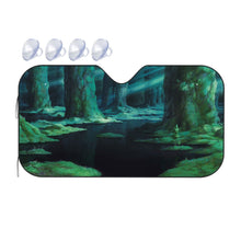 Load image into Gallery viewer, Anime Princess Mononoker Car Sunshade
