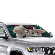 Load image into Gallery viewer, Anime Princess Mononoker Car Sunshade
