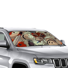 Load image into Gallery viewer, Anime Princess Mononoker Car Sunshade
