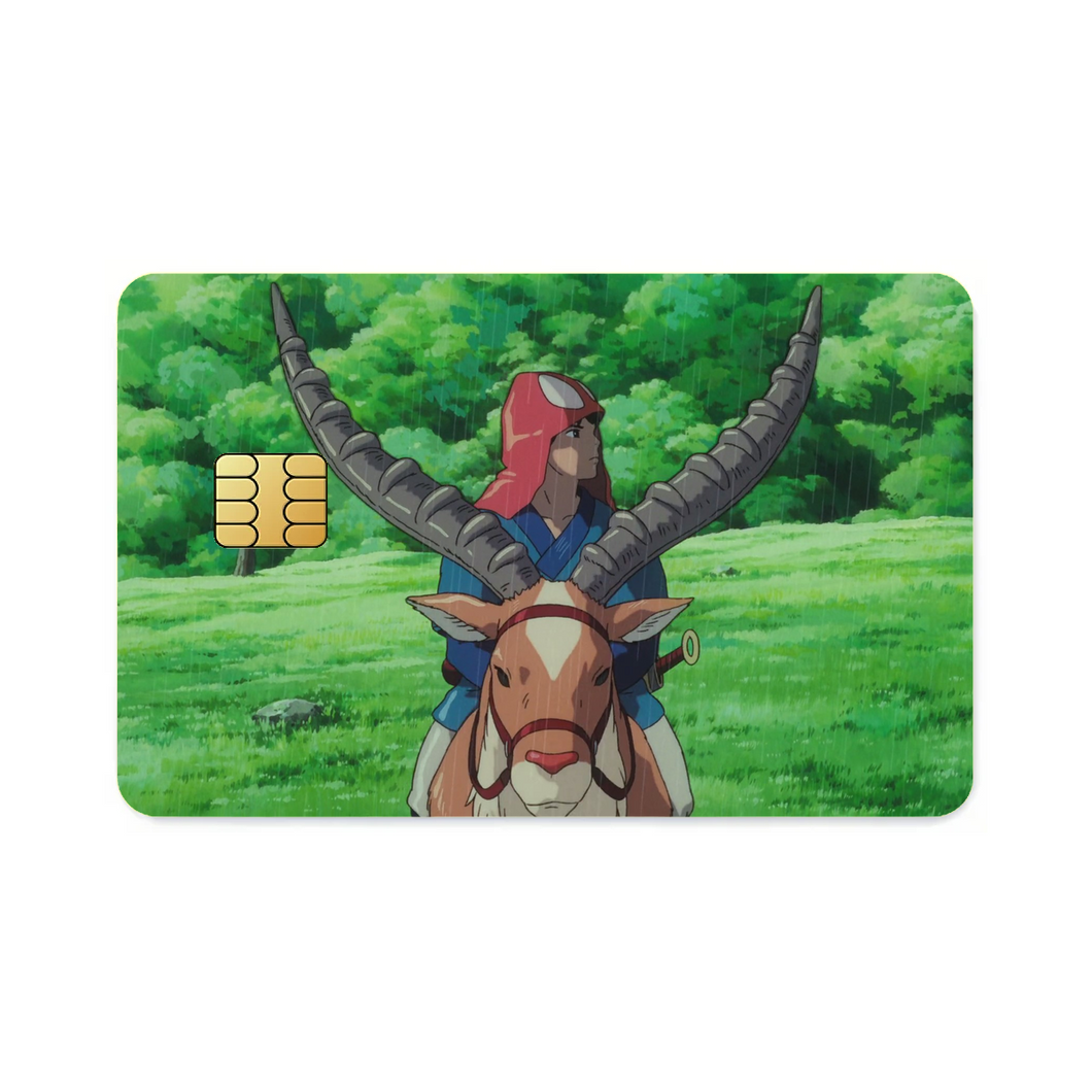 Anime Princess Mononoker Credit Card Skins (4-in-1 Pack)