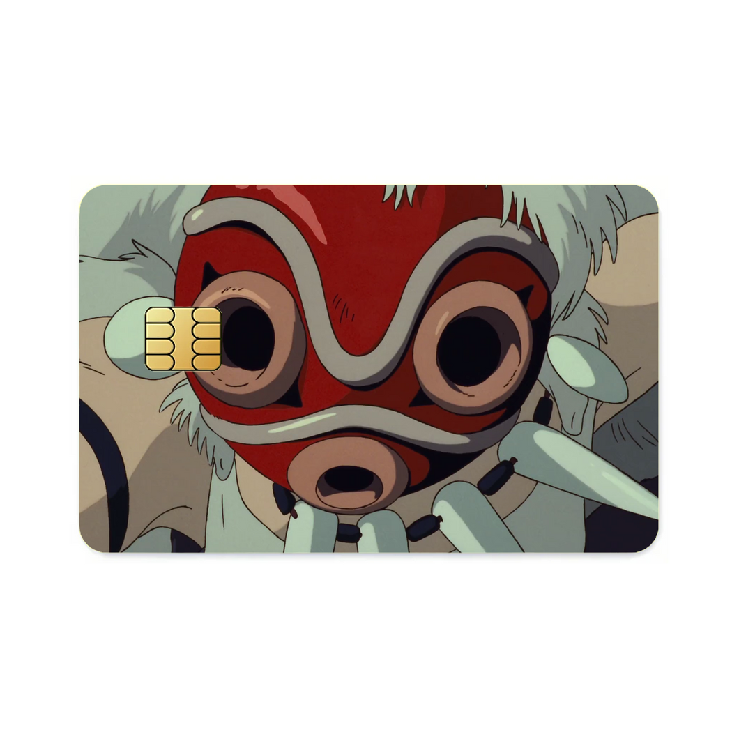 Anime Princess Mononoker Credit Card Skins (4-in-1 Pack)