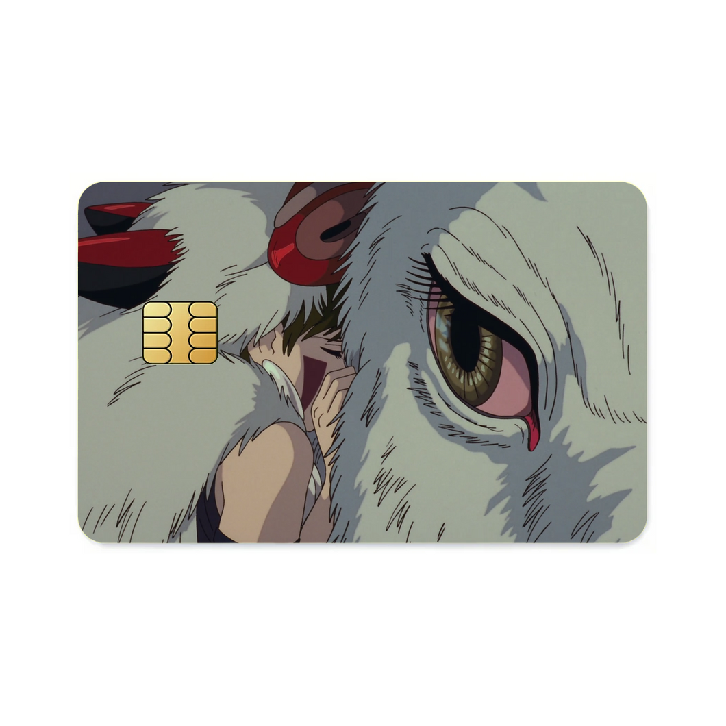 Anime Princess Mononoker Credit Card Skins (4-in-1 Pack)