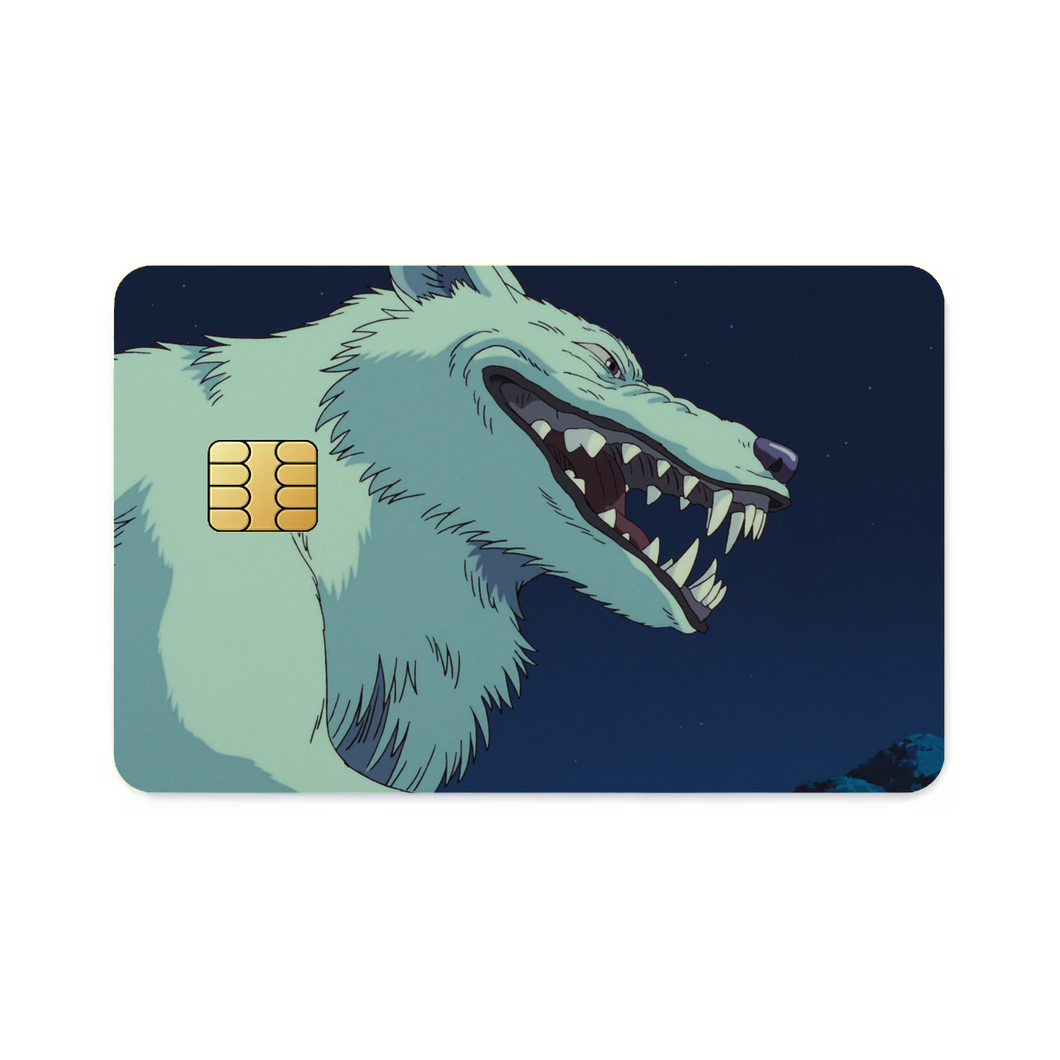 Anime Princess Mononoker Credit Card Skins (4-in-1 Pack)
