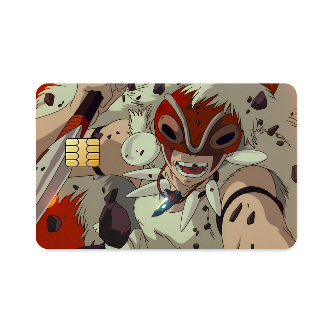 Anime Princess Mononoker Credit Card Skins (4-in-1 Pack)