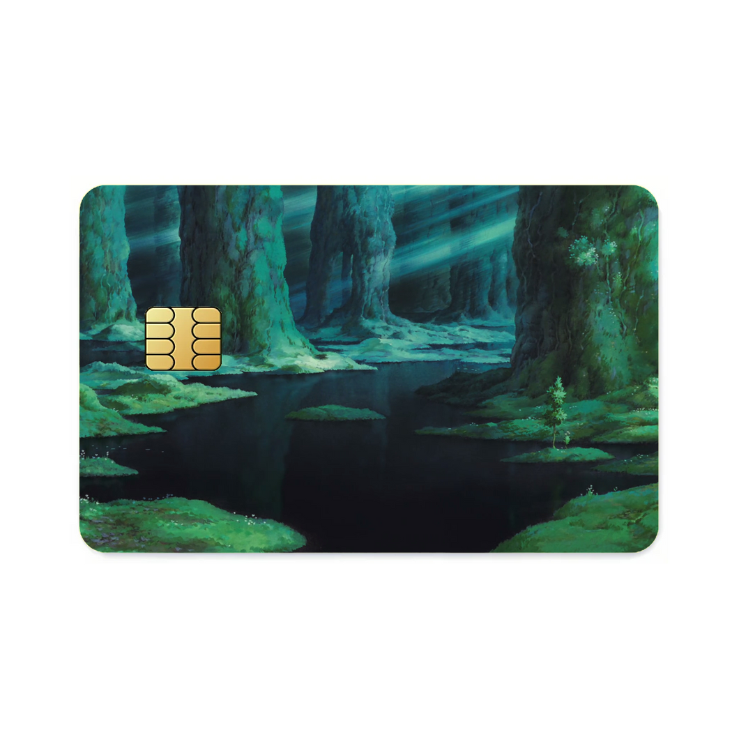 Anime Princess Mononoker Credit Card Skins (4-in-1 Pack)