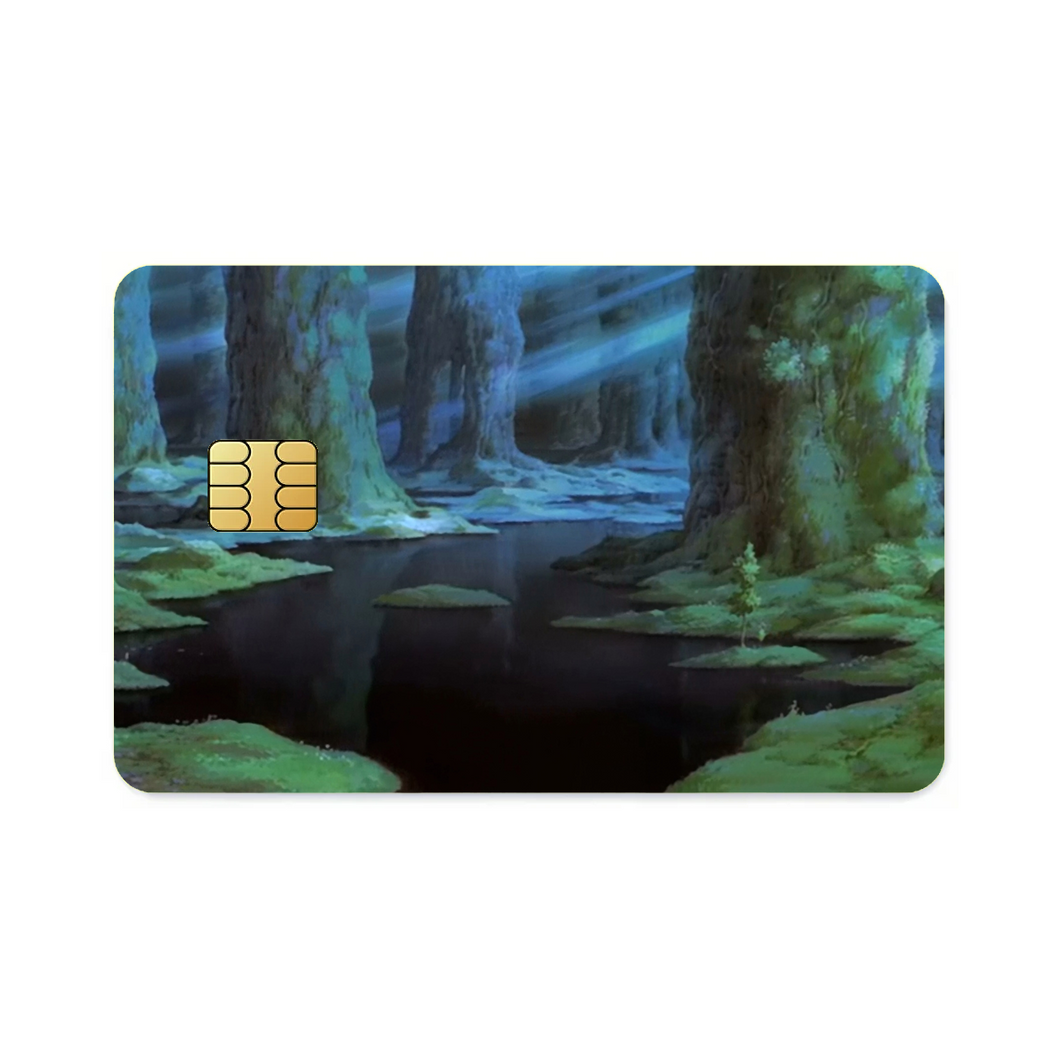 Anime Princess Mononoker Credit Card Skins (4-in-1 Pack)