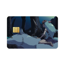 Load image into Gallery viewer, Anime Princess Mononoker Credit Card Skins (4-in-1 Pack)
