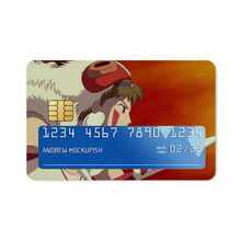 Load image into Gallery viewer, Anime Princess Mononoker Credit Card Skins (4-in-1 Pack)
