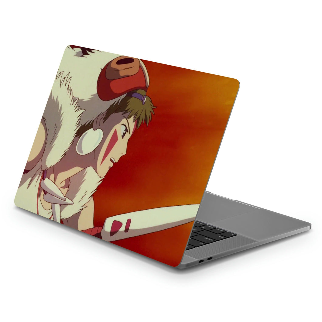 Anime Princess Mononoker Macbook Skin