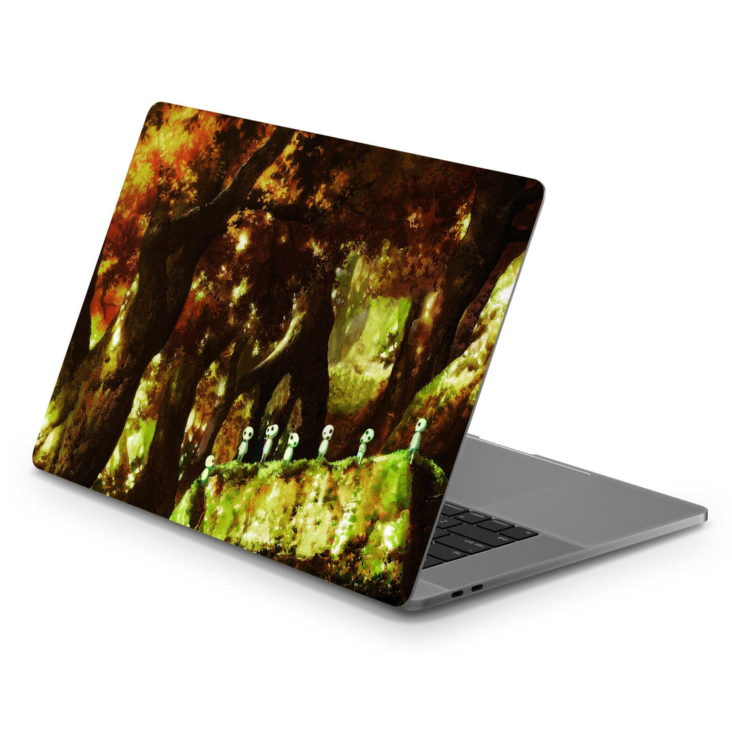 Anime Princess Mononoker Macbook Skin