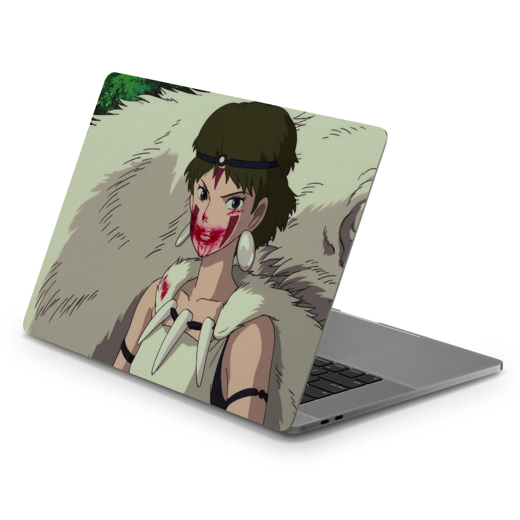 Anime Princess Mononoker Macbook Skin