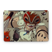 Load image into Gallery viewer, Anime Princess Mononoker Macbook Skin
