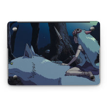 Load image into Gallery viewer, Anime Princess Mononoker Macbook Skin
