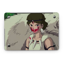 Load image into Gallery viewer, Anime Princess Mononoker Macbook Skin
