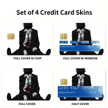 Load image into Gallery viewer, Anime Psycho-Pass  Credit Card Skins (4-in-1 Pack)
